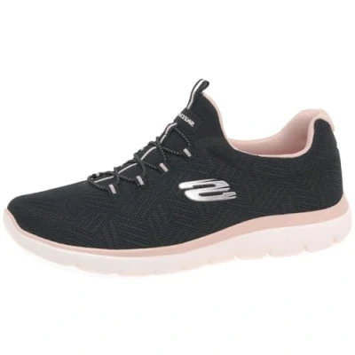 Bild av Skechers Sport Dynamight Breakthrough Sneaker för kvinnor, Svart/Rosa, 37.5 EU