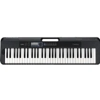 Bild av Casio CT S300, Digital synthesizer, Reverb, 5 W, Knappar, Svart, Vit, LCD
