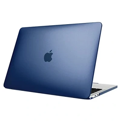 Bild av FINTIE Fodral kompatibelt med MacBook Pro 13&quot; 2022 2016 (M2 &amp; M1 A2338 / A2289/A2251 A2159 A1989/A1706/A1708), hårt plastfodral, marinblå, matt
