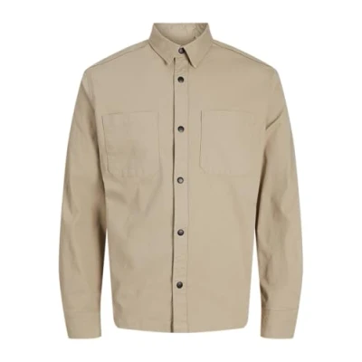 Bild av JACK&amp;JONES Jcologan Ripstop övertröja Ls, Porslin, L