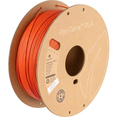 Bild av Polymaker PolyTerra PLA Muted Series 1.75mm 1kg Röd