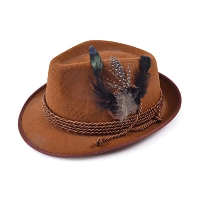 Bild av Bristol Novelty BH574 Oktoberfest hatt kostym 1 styck brun en storlek vuxna, män