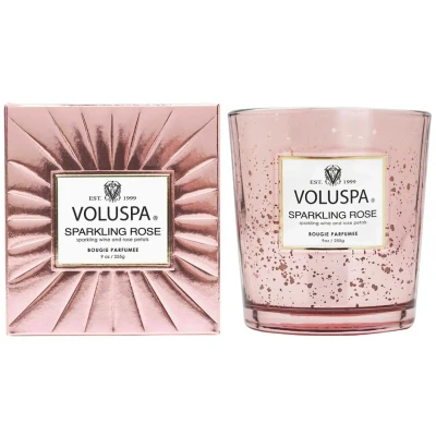 Bild av Voluspa Boxed Candle Sparkling Rose 60h 255 g