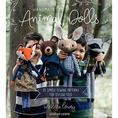 Bild av Handmade Animal Dolls: 20 Simple Sewing Patterns for Stylish Toys