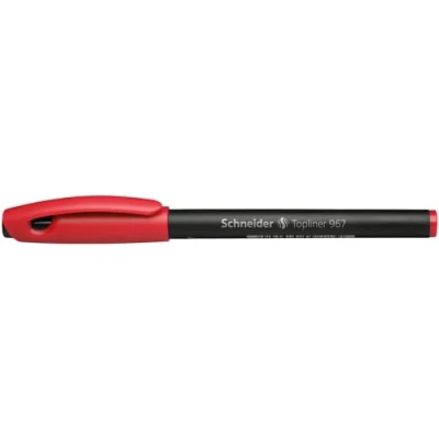 Bild av Schneider Topliner 967 fineliner (linjebredd 0,4 mm) 1 st röd