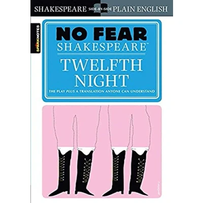 Bild av Twelfth Night (No Fear Shakespeare): No Shakespeare Side by Plain English: Volume 8