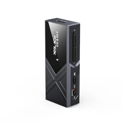 Bild av FiiO KA17 Décodeur audio HiFi USB portable double ES9069Q PCM768 DSD512 3,5/4,4 mm pour Android iOS Mac Win10 (Noir)