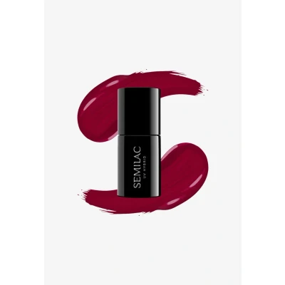 Bild av Semilac UV GEL Polish Nagellack, Storlek: 7 ml, Deep red