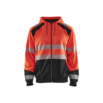 Bild av VARSELTRÖJA 3546 2528 MED LUVA VARSELRÖD/SVART M Beijerbygg Byggmaterial