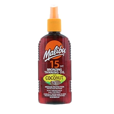 Bild av Malibu Bronzing Tanning Oil With Coconut SPF15 200ml