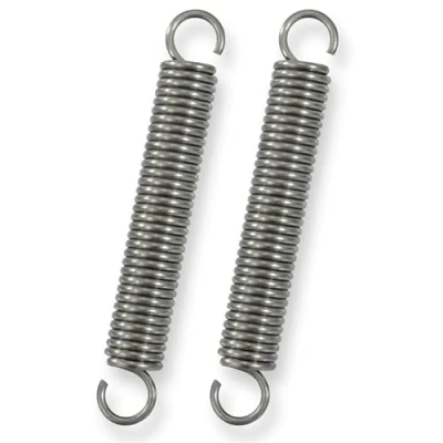 Bild av GUNGY Dragfjädrar 100 mm dragfjäder dubbel krok rostfritt stål tråddiameter 2,2 ytterdiameter 15 drag 11,8 kg 2 stycken