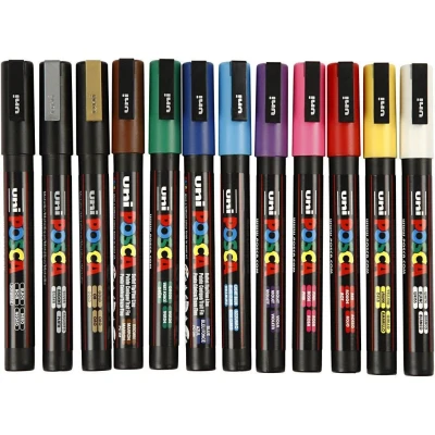 Bild av Posca Marker Mixade Färg