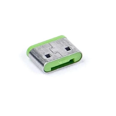 Bild av Smartkeeper CL04P1GN, Portblockerare, USB Type C, Grön, Plast, 10 styck, Polypåse