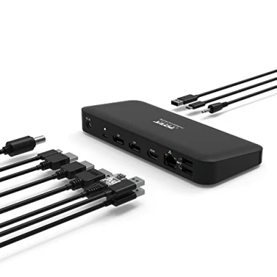 Bild av Port Design Office Docking Station Type C 3x4K