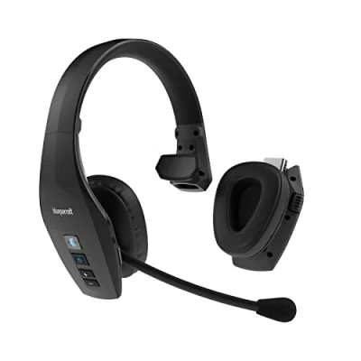 Bild av Jabra BlueParrott S650 XT trådlöst headset 2 i 1 konverterbara stereo till monohörlurar med 4 mikrofoner som stoppar 96% av allt bakgrundsbrus röststyrning och aktiv brusreducering