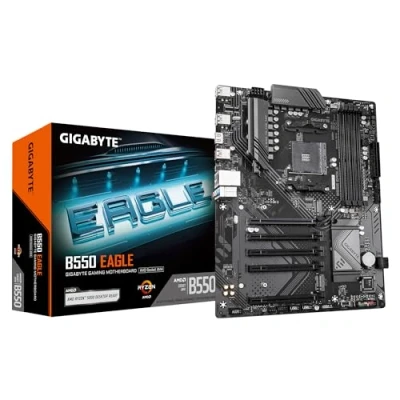 Bild av GIGABYTE B550 EAGLE Moderkort AMD AM4 socket DDR4 RAM ATX