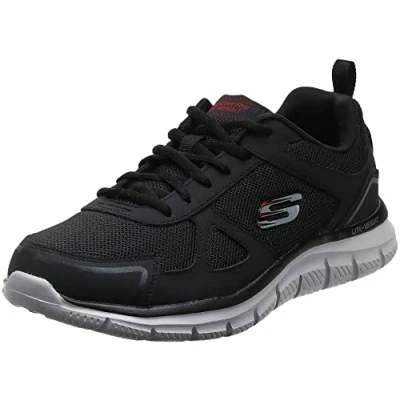 Bild av Skechers Track Scloric herr Sneaker, Svart röd Bkrd, 43 EU