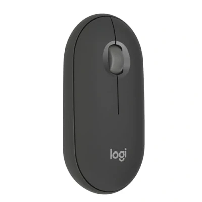 Bild av Logitech Pebble Mouse 2 M350s Wireless Tonal Graphite Optic 3 knappar Svart