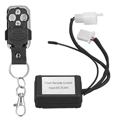 Bild av LED ljusstång Fjärrkontrollbrytare, Reläkabelstamme Fjärrbrytare, Flash Strobe Controller Flasher Module, DRL System för Bilmotorcykel