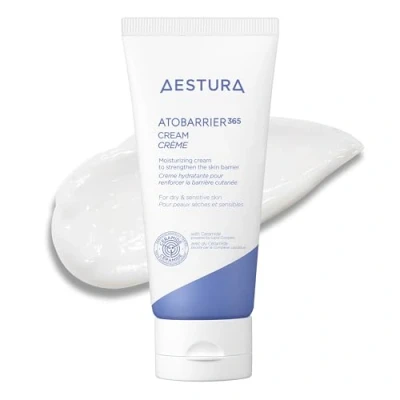 Bild av AESTURA ATOBARRIER365 CREMA med fuktgivande ceramid 100 timmar i synliga kapslar patenterat lipidkomplex ansiktskräm för torr och känslig hud hudläkare testad 80 ml