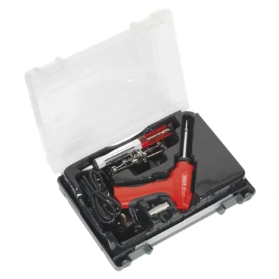 Bild av SEALEY SD250K Fer à souder électrique 30, 100 120 250 3pin UK avec accessoires