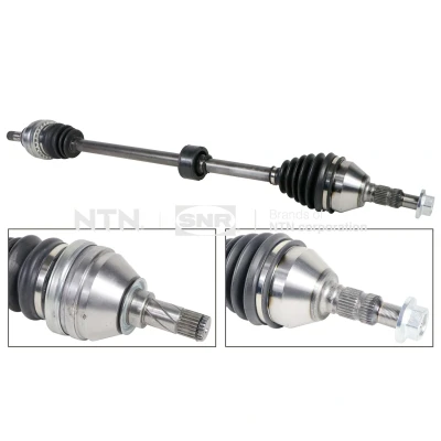 Bild av SNR DK53.034 Arbre de transmission Essieu avant droit 987 OPEL: Vectra C Berline, CC, Caravan, FIAT: Croma II Break