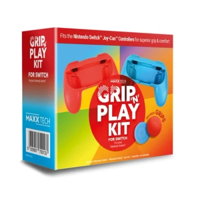Bild av MAXX TECH Grip &#039;n&#039; Play Controller Kit Nintendo Switch