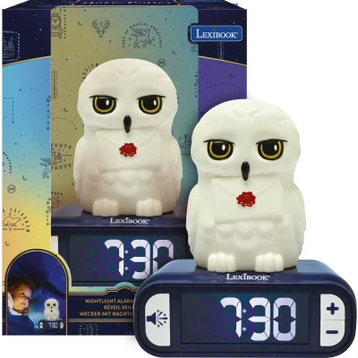 Bild av Harry Potter Hedwig Digital Väckarklocka med Nattlampa, Barnrum