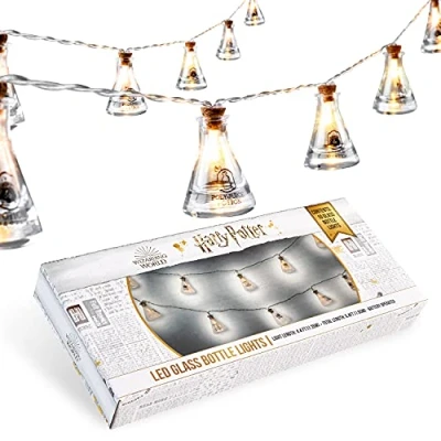 Bild av HARRY POTTER Potion Bottle String Lights, 10 LED stränglampor 1,65 m/5,4ft, inomhussträngsljus för sovrumsdekor, gåvor,