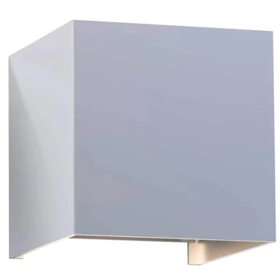 Bild av Hama LED vägglampa för inomhus och utomhusbruk (dimbar smart hemlampa Alexa Google Assistant, röststyrning via app, utomhu med skyddsklass IP44, 2700 K till 6500 K) vit