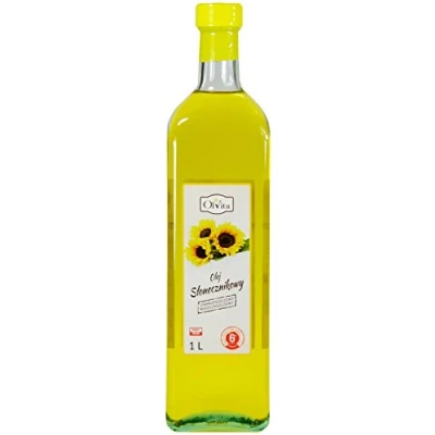 Bild av Rå solrosolja, oraffinerad, kallpressad, råa Ol&#039;Vita (1 000 ml)