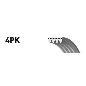 Bild av SNR CA4PK835 Courroie Poly V 835 4 SUZUKI: SWIFT 3, Jimny SUV, IGNIS 2