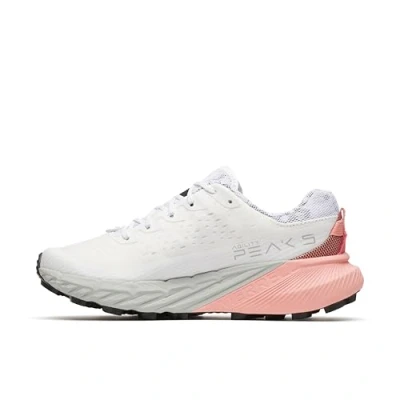 Bild av Merrell Agility PEAK 5 Löparskor terräng, Storlek: 37.5, White/soft coral Konstmaterial/textil