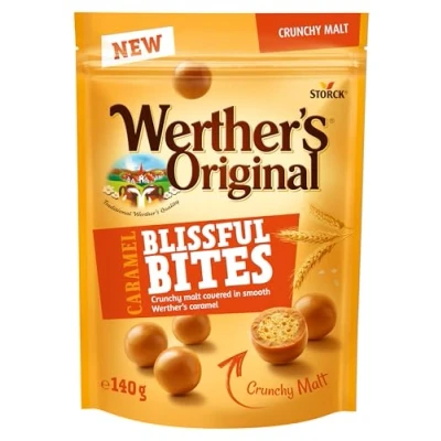 Bild av Werther&#039;s Original Caramel Bites Crunchy, 140 g