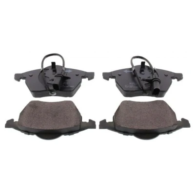 Bild av MAPCO 6534 Jeu de plaquettes frein Essieu Avant contact signal d&#039;usure inclus avec tôle anti bruit AUDI: A6 C6 Berline, Avant, A4 B7