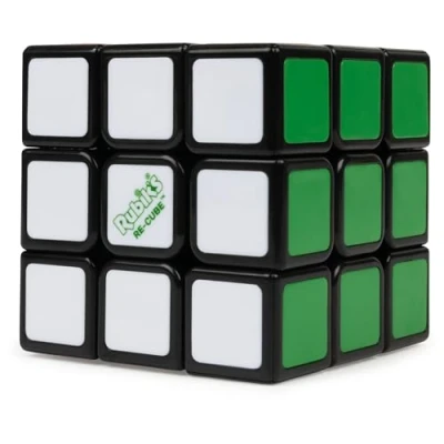 Bild av RUBIKS Cube Re 3x3 Rubik&#039;s Magic Pusselspel Pussel 100% Återvunnen Färgmatchning Klassisk kubproblemlösning Barnleksak 8+