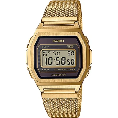 Bild av Casio Premium Unisex Digitalklocka, Storlek: One Size, Gold coloured