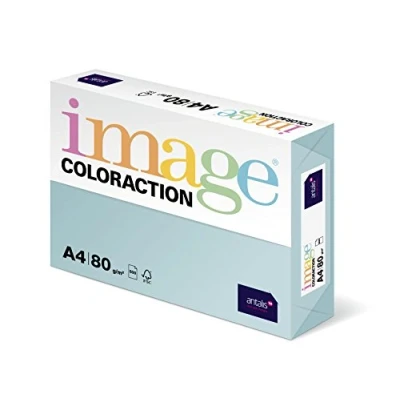 Bild av Kopipapir Image Coloraction A4 80g Lagoon Pale Blue 500ark/pkt