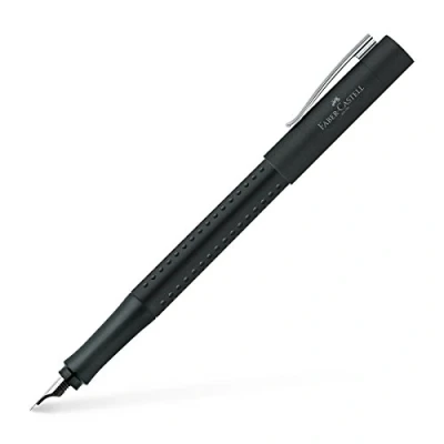 Bild av FABER CASTELL 140903 Reservoarpenna Grip 2011, fjäder B, svart, 1 styck