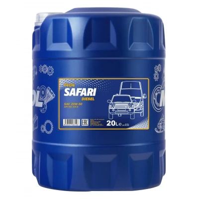 Bild av Mannol Safari 20W 50 20I Huile moteur MN7404 20 TOYOTA: Yaris II 3/5 portes, III RAV4 SUV, SUZUKI: SWIFT 4, 3