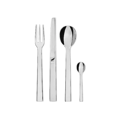 Bild av Alessi Cutlery Set Santiago DC05S24 24 Piece by David Chipperfield