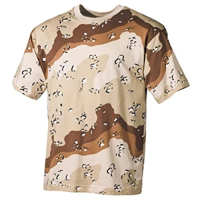 Bild av MFH 00103 US Army herr kamouflage t shirt, 6 Farben Desert, XXL