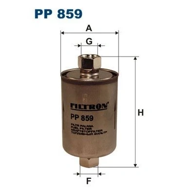 Bild av Bränslefilter FILTRON PP 859