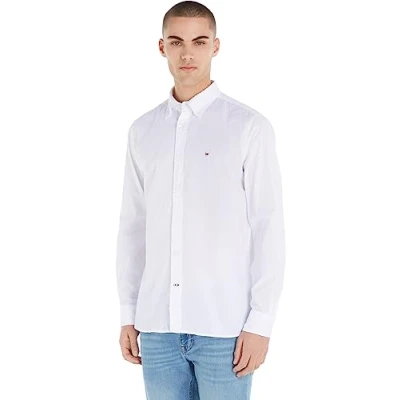 Bild av Tommy Hilfiger Casual herrskjortor, Vit (vit), XL