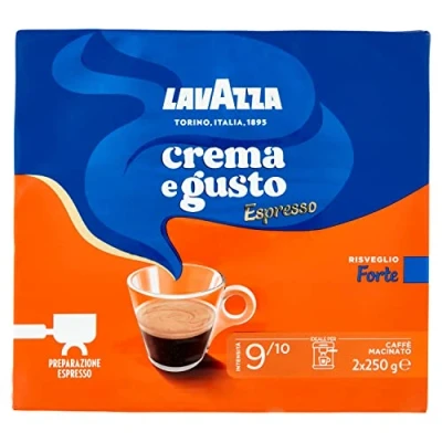 Bild av LAVAZZA Espresso Crema e Gusto Forte Cremoso Deciso malet kaffe Bipack (6 x 250 g)
