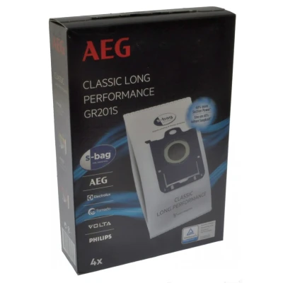 Bild av Electrolux AEG 9001684746 dammsugarpåse dammsugare GR201S s bag classic long performance pölypussit, 4 kpl