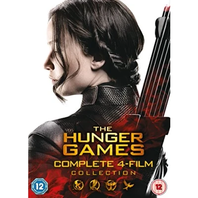 Bild av Hunger games 1 4 (Ej svensk text) (4 DVD)