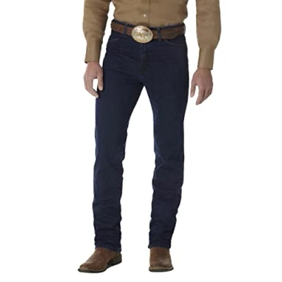 Bild av ALL TERRAIN GEAR x Wrangler Cowboycut för män, smal passform, 0936 cowboy snitt, Slim Fit, jean0936 Vaquero Corte Mörk sten, 32W 30L