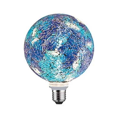 Bild av Paulmann 28750 LED lampa Miracle Mosaic Edition Globe E27 230V 470lm 5W 2700K Blå Dimbara Lampor Glödlampor
