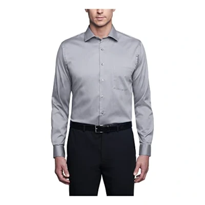Bild av Van Heusen Herrklänning, skjorta, normal passform, flex, krage, stretch, solid smokingskjorta, Weiß, XXL Nacke 46 cm Ärmar 91/94